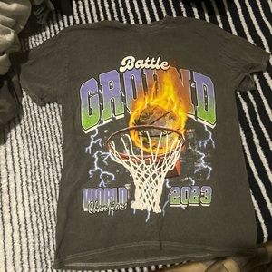 lil calm medium pacsun graphic tee